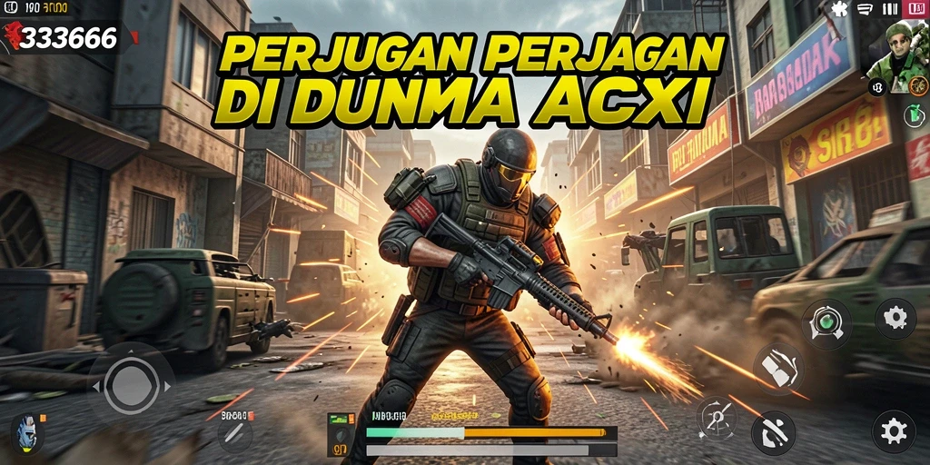 Tampilan seru dari gameplay <strong>333666</strong> saat bertempur di arena.