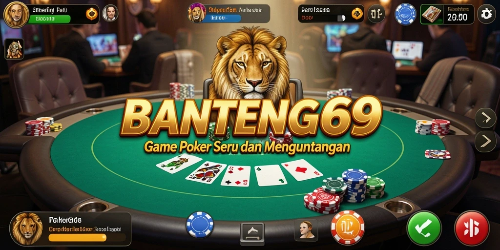Gameplay menarik di BANTENG69 dengan berbagai jenis meja Poker.