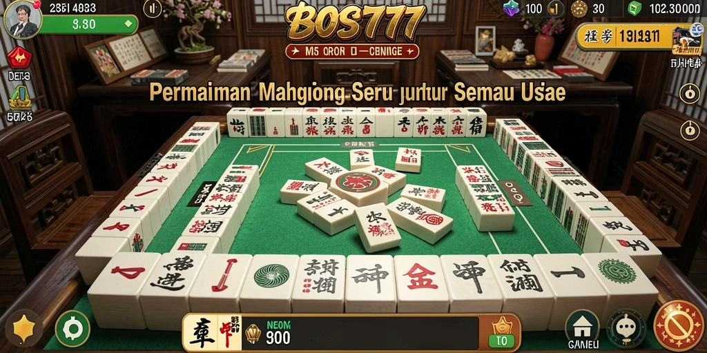 Gameplay Mahjong yang seru dan menarik di BOS777.