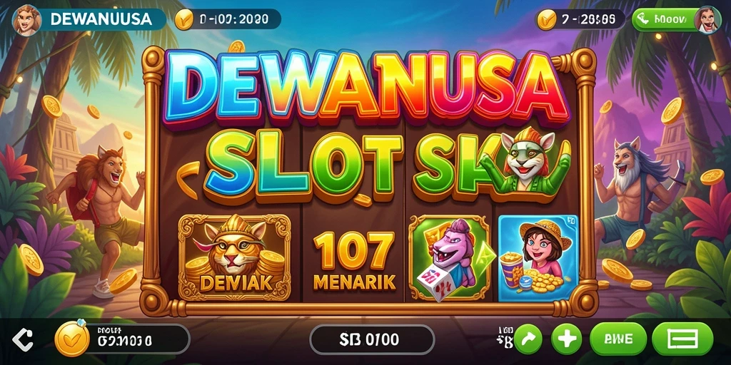 Tampilan menarik dari gameplay DEWANUSA dengan berbagai slot yang mengasyikkan.