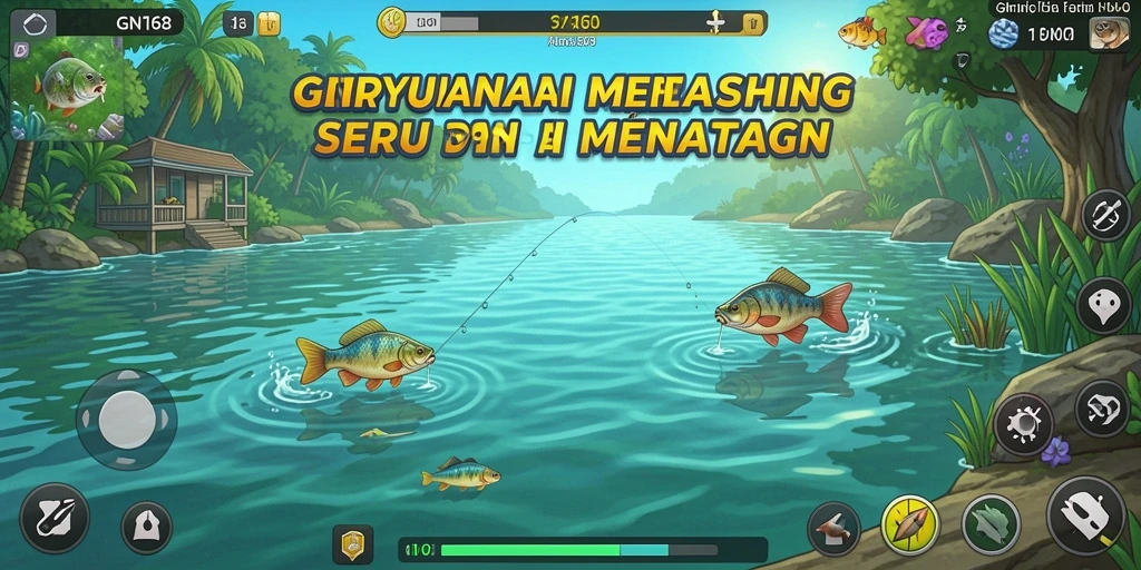 Tangkapan ikan yang mengasyikkan dalam gameplay GN168.