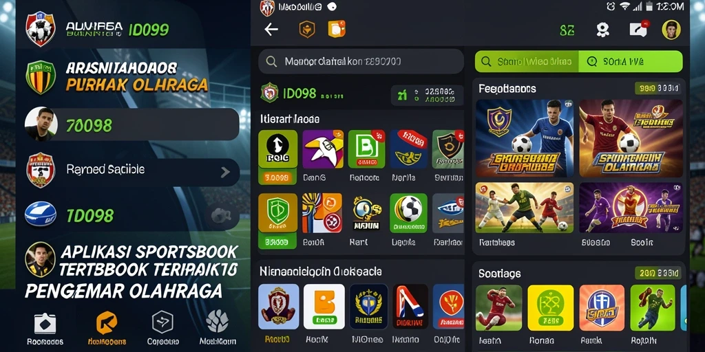 Tampilan gameplay taruhan interaktif dari ID098 yang menarik.