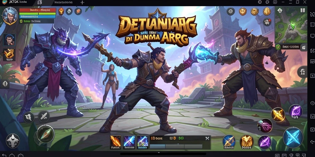 Tampilan gameplay JKTOK yang menegangkan dan seru.