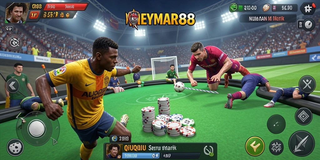 Screenshot gameplay QiuQiu yang menarik dengan fitur interaksi.