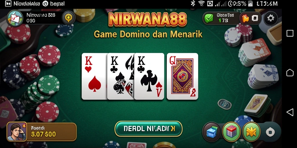 Tampilan menarik dari gameplay NIRWANA88 yang seru.
