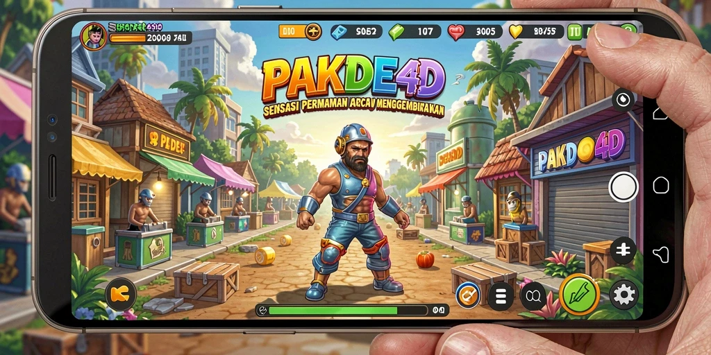 Tangkapan layar dari gameplay PAKDE4D yang menampilkan aksi mendebarkan.