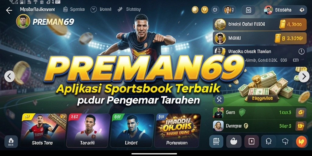 Tampilan menarik dari gameplay Sportsbook PREMAN69.