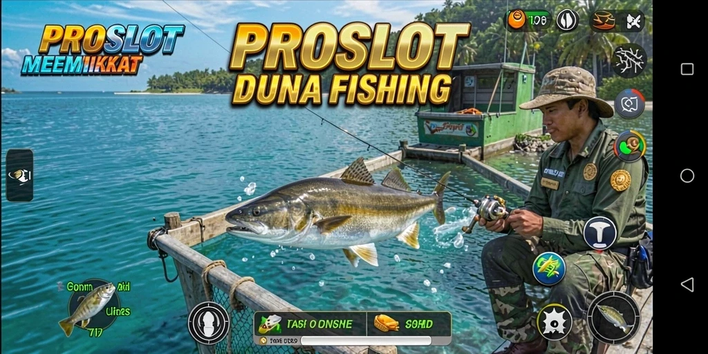 Tangkapan ikan yang beragam dalam gameplay PROSLOT.
