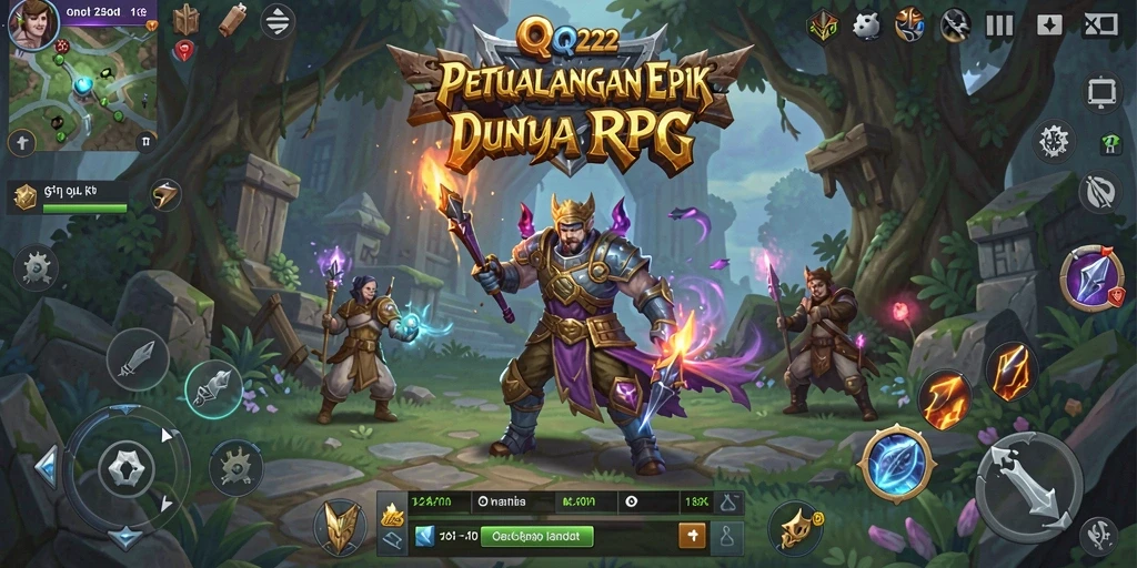 Tampilan gameplay QQ222 yang menegangkan dan grafis menarik.