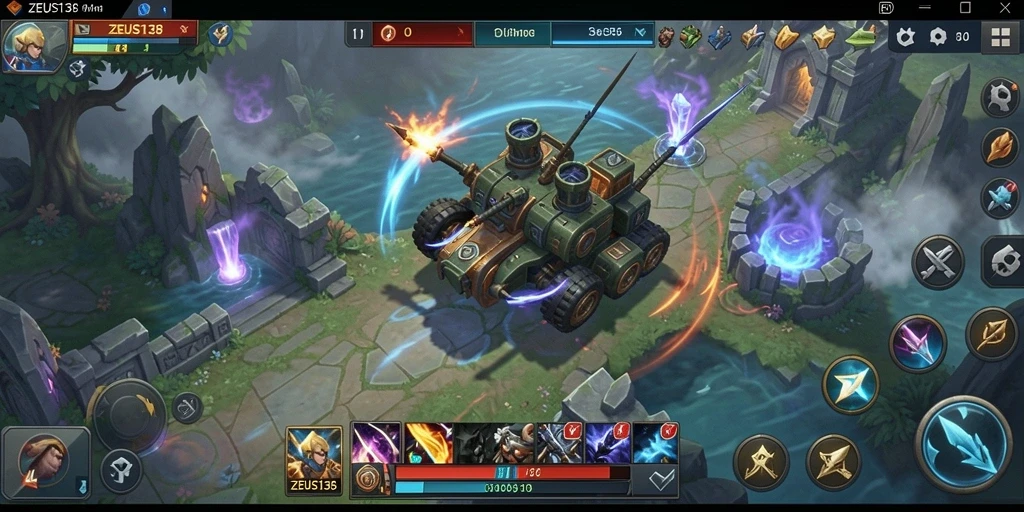Tampilan gameplay <strong>ZEUS138</strong> yang menegangkan dengan strategi mendalam.